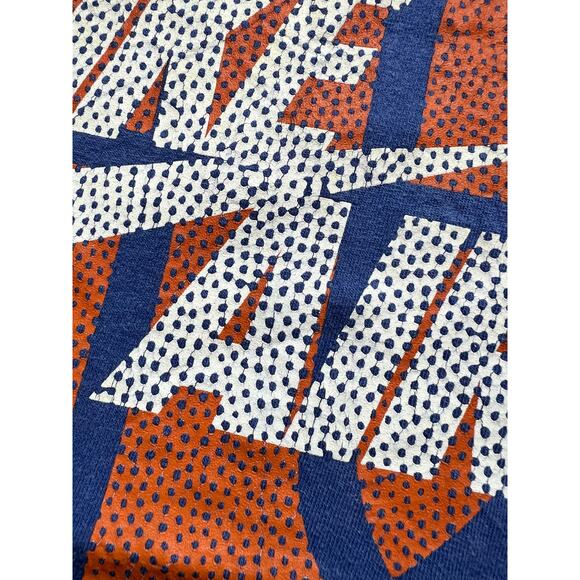 Vintage Y2k Nike Air Basketball Swoosh T Shirt Blue Team Silver Tag Hooper Star - Picture 4 of 8